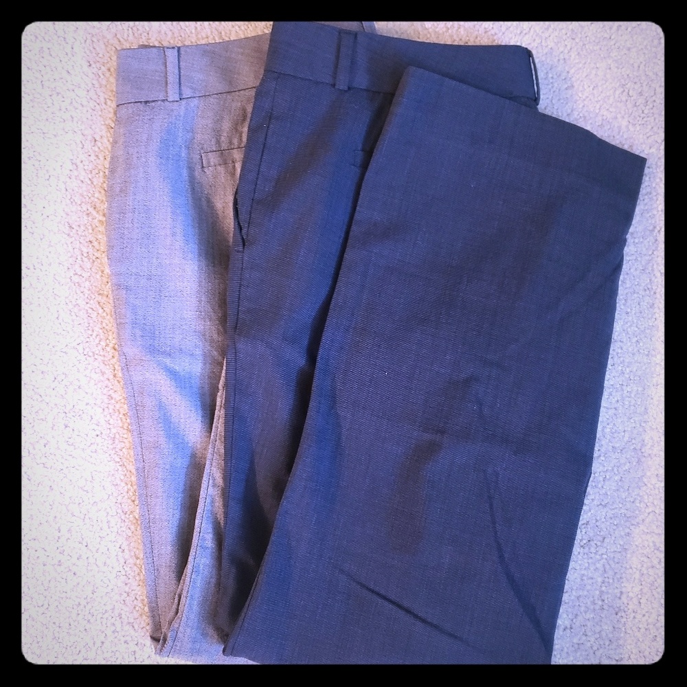 Banana Republic Martin fit pants (2 pairs)